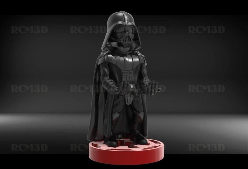 Darth Vader cellphone and joystick holder
