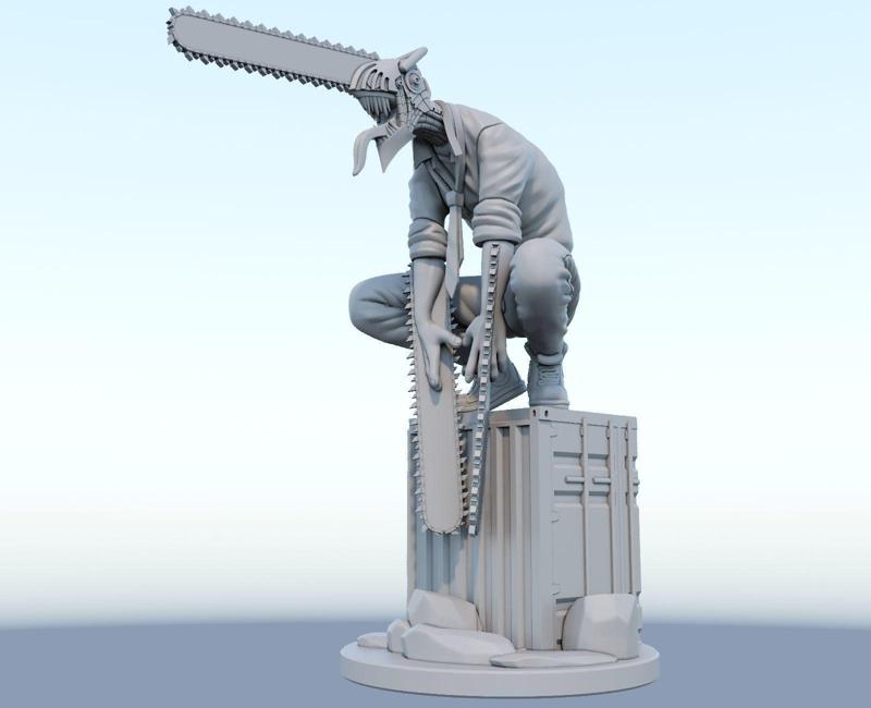 chainsaw man - Denji 3d print model