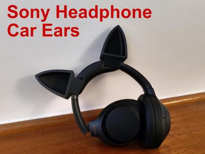 Sony Headphone Cat Ears