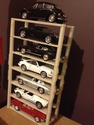 1:36 Car model stackable rack