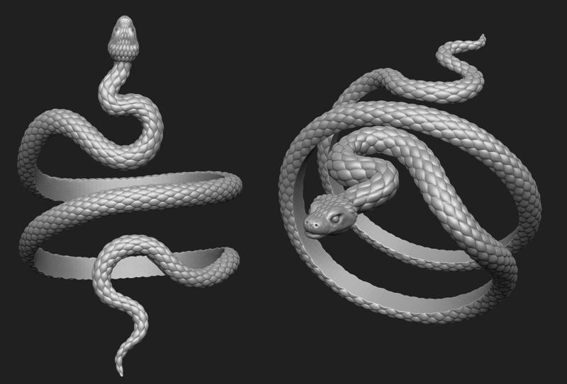 Snake Bracelet Thick Version