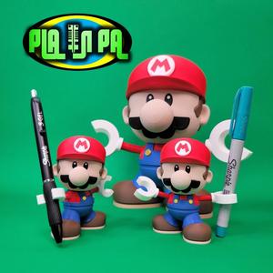 Articulating Toy Mini Mario multi part