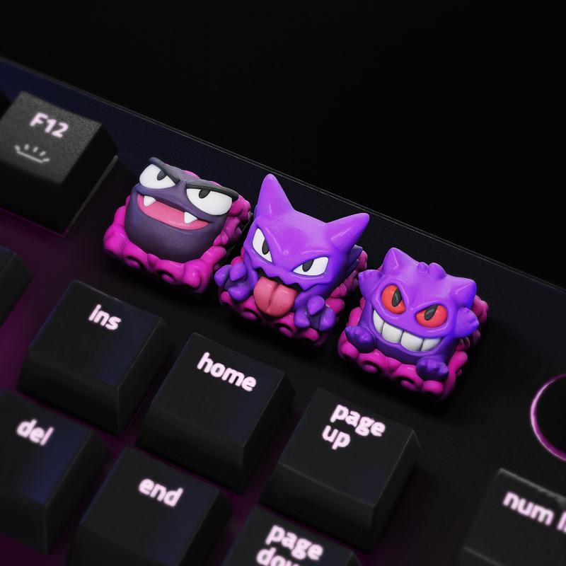 gengar family Keycaps - Mechanical Keyboard