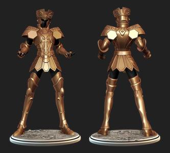 Saint Seiya Saga Gemini Ghost