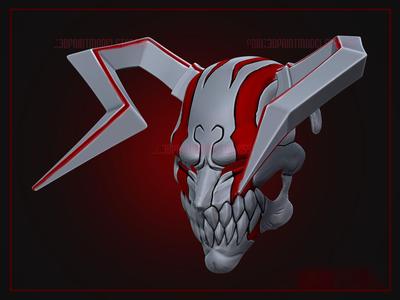 Bleach The Whole Hollow Mask - Ichigo Hollow Mask