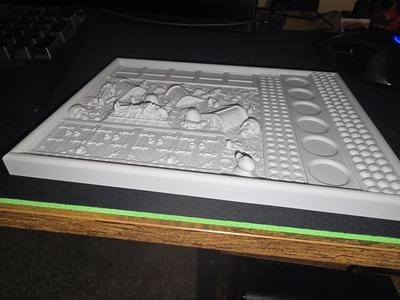 Dry Palette - Textured for Mini Painting