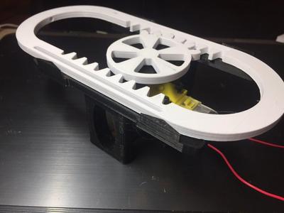 Double Rack and Sector Pinion