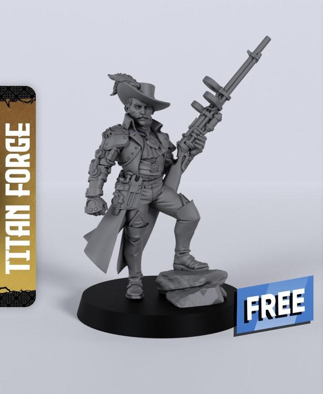 Sniper - With Free Dragon  - 5e DnD Inspired for RPG and Wargamers