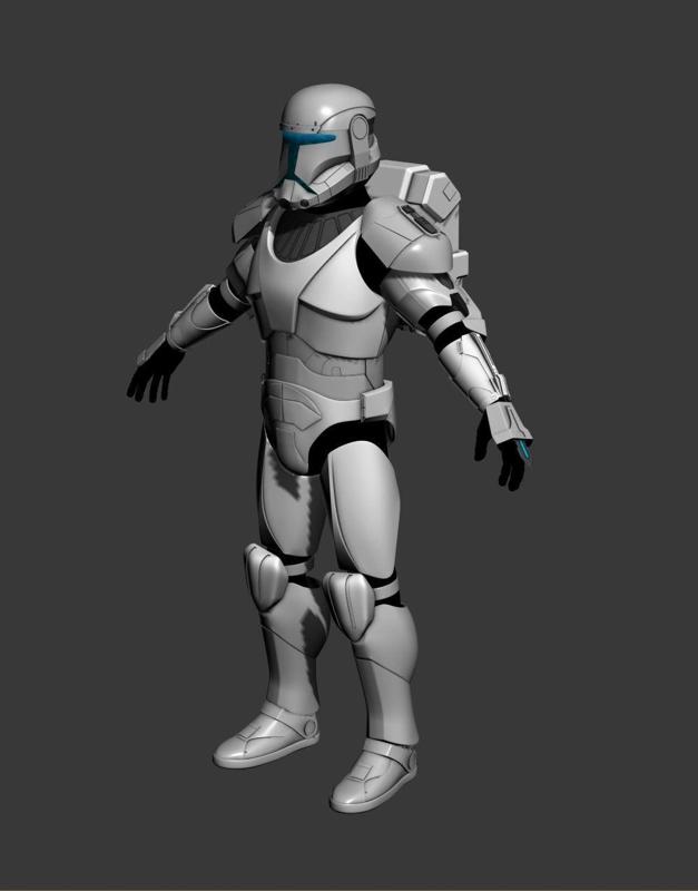 Republic Commando Cosplay 3D Print Model