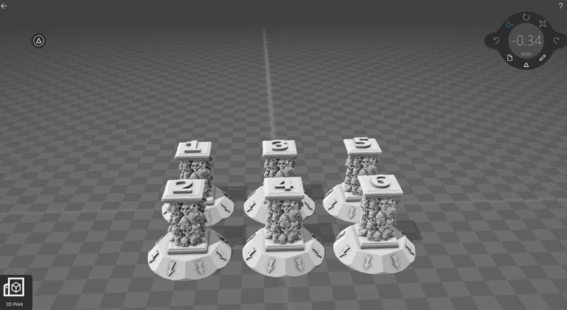 Chaos Objective Markers