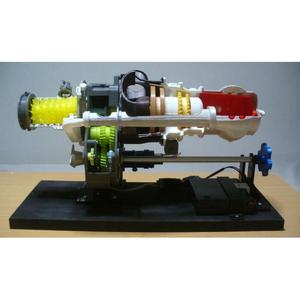 Turboshaft Engine, Modular Design, Free Turbine, Reverse Flow Type