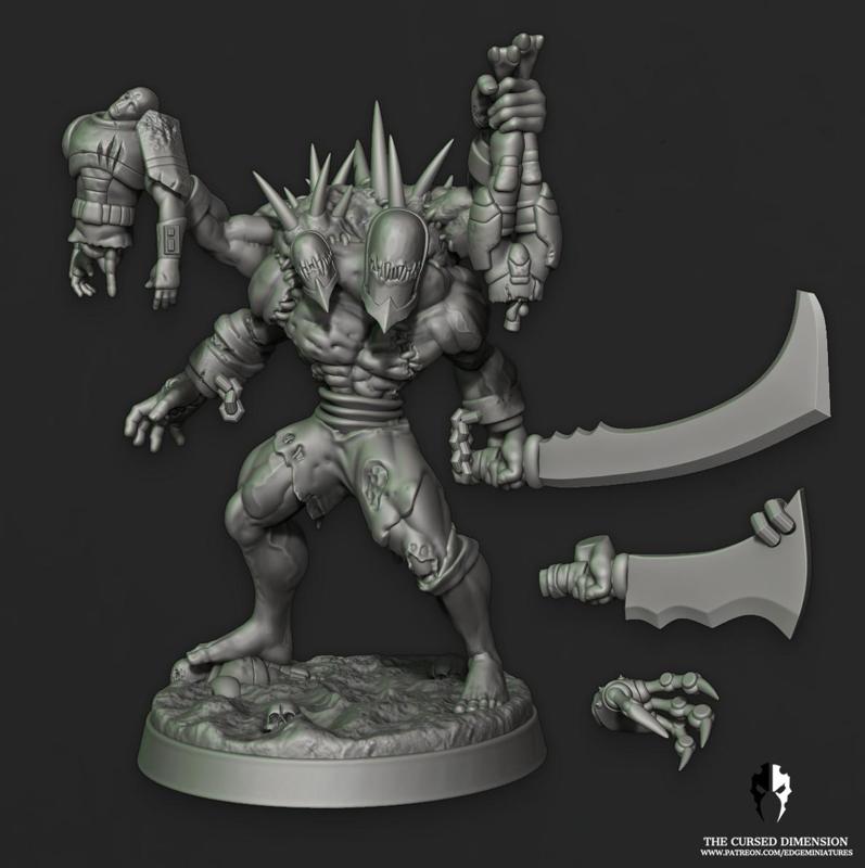 Hulking Monstrosity - Cursed Elves