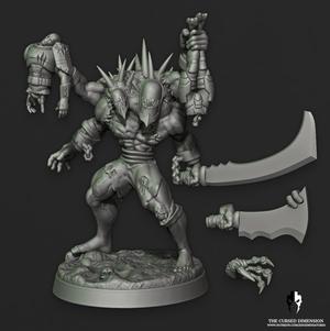Hulking Monstrosity - Cursed Elves
