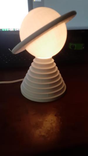 Vintage Saturn lamp