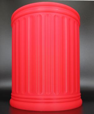 Fluted Column Mini Trash Can