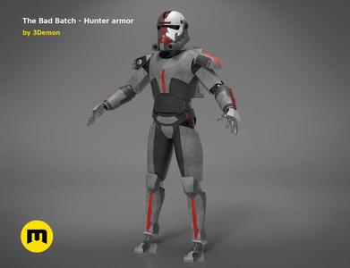 The Bad Batch Hunter armor
