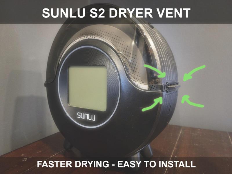 Sunlu S2 Dryer Vent