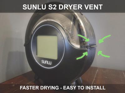 Sunlu S2 Dryer Vent