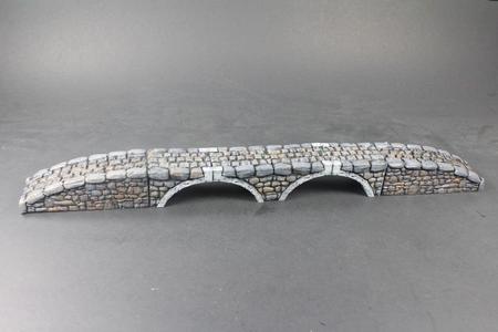 OpenLOCK Stone Bridge (Set 8) Sloping Ramps