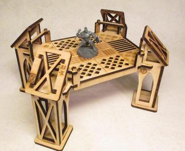 Level 1 medium octagonal building for 3mm laser cut MDF