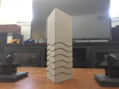 Water Stone Vase
