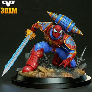 Spider-Man STL for 3D Printing ChibiSTL 3DXM
