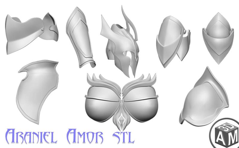 Armors for Araniel Elf Girl