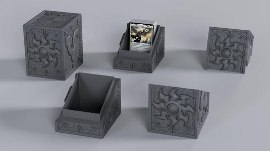 PLAINS  MTG COMMANDER DECK BOX 100 CARDS Color group