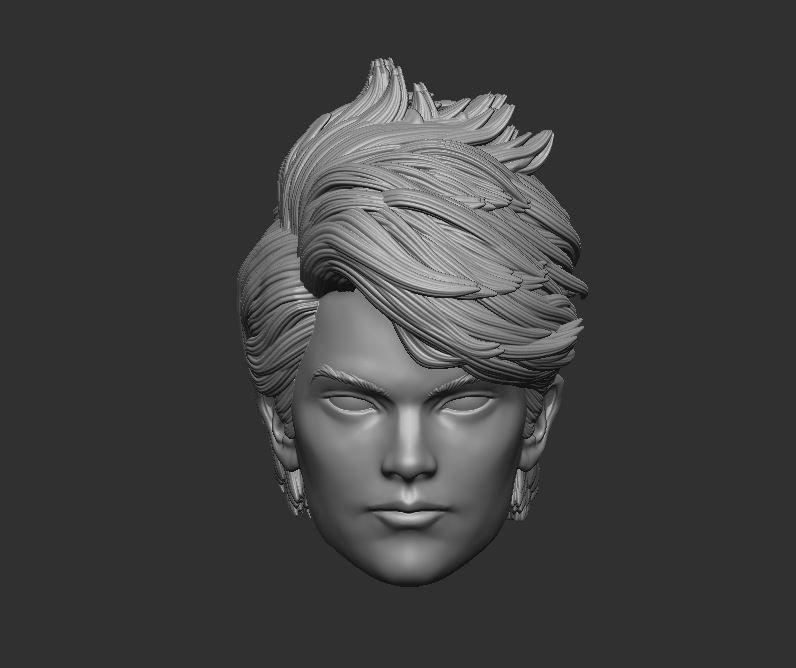 Black Widow Headsculpt for Action Figures