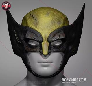 Marvel X-Men Wolverine Cosplay Helmet - Halloween Costume Mask