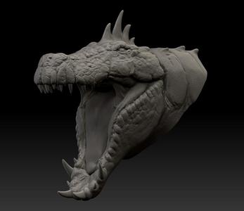 Feraligatr Pokemon Bust