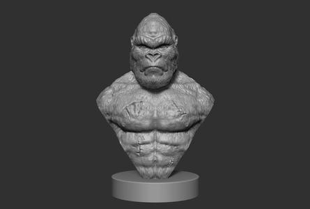 My King Kong bust concept