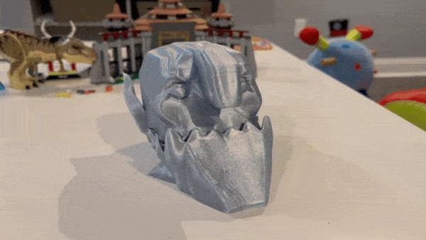 MTG Deck Box - Goblin Construct 100+ Cards and Dice Holder