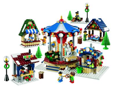 Wikibricks3D - 10235 Winter Village Market