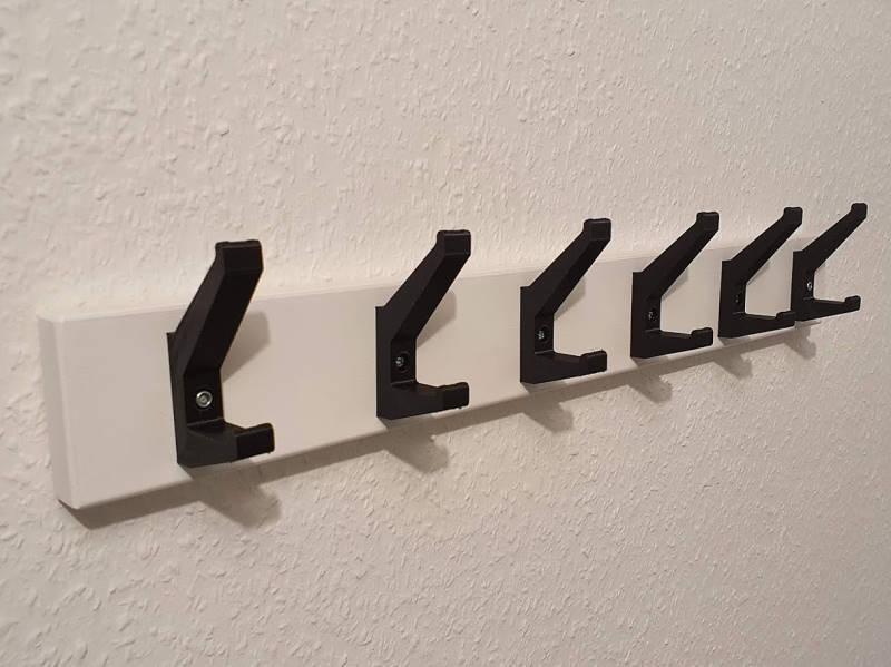 Hooks for IKEA "Lurt" rack