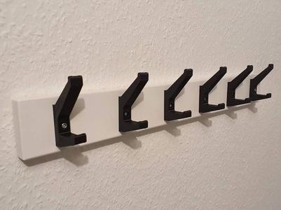 Hooks for IKEA "Lurt" rack