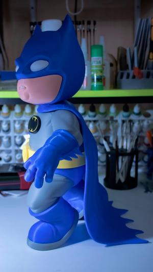 Batman  cartoon funny blue/gray version