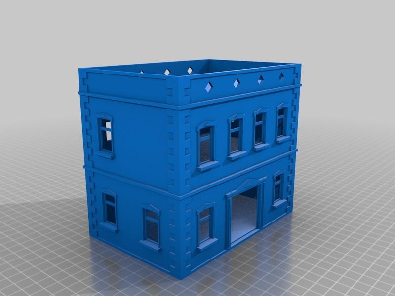 TWD The Walking Dead Building 28mm 