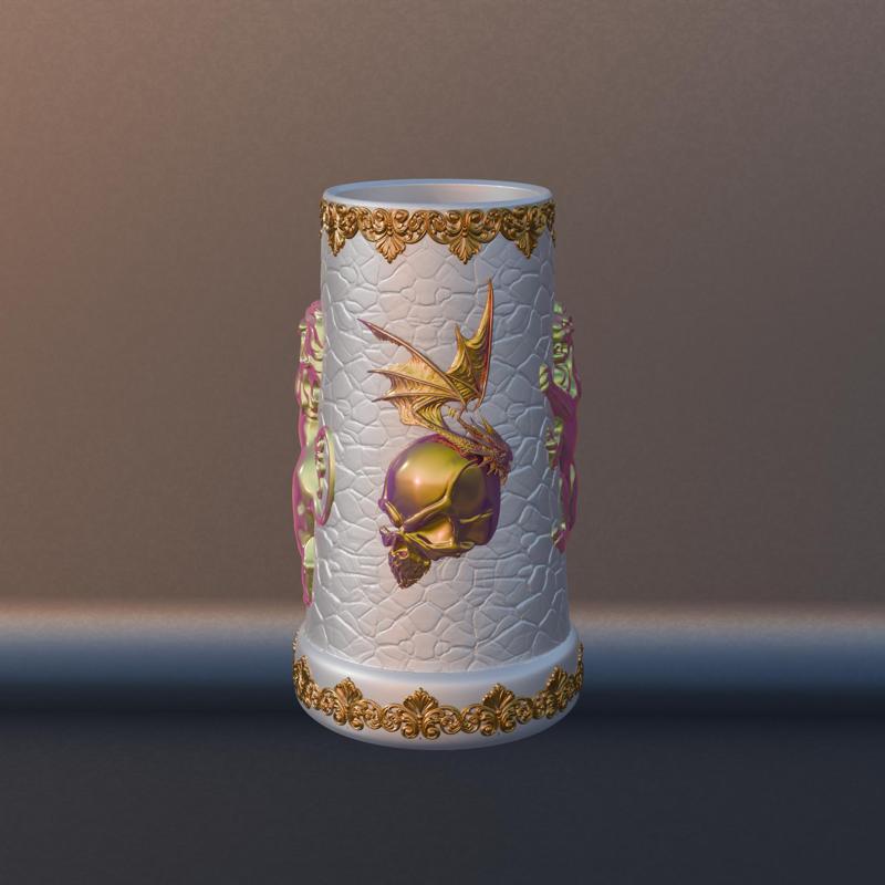 Dragon & Lion Mug 