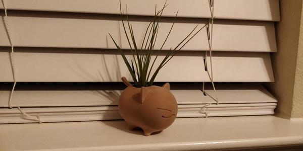 Chibi Cat Planter