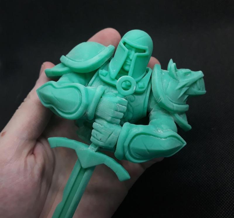 Knight bust
