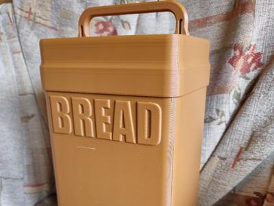 Storage bin with lid and handle