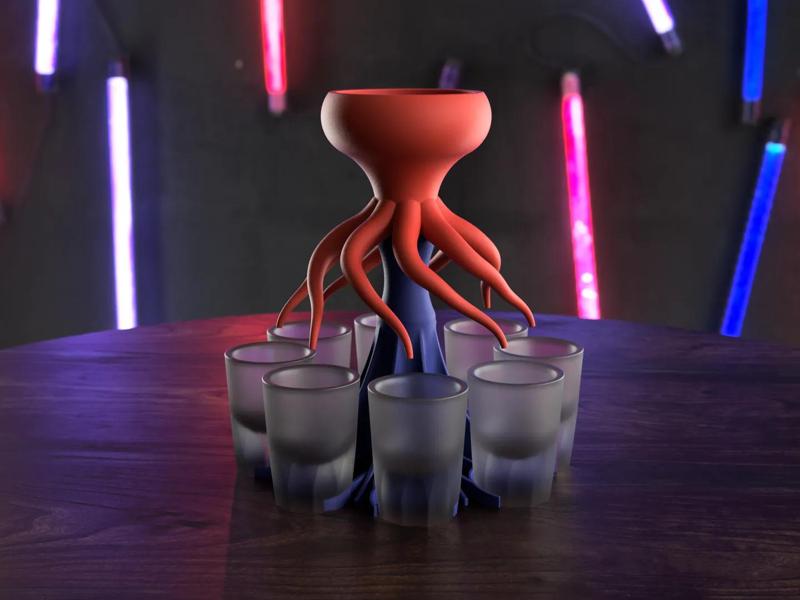 Octashot – Eight-Shot Dispenser