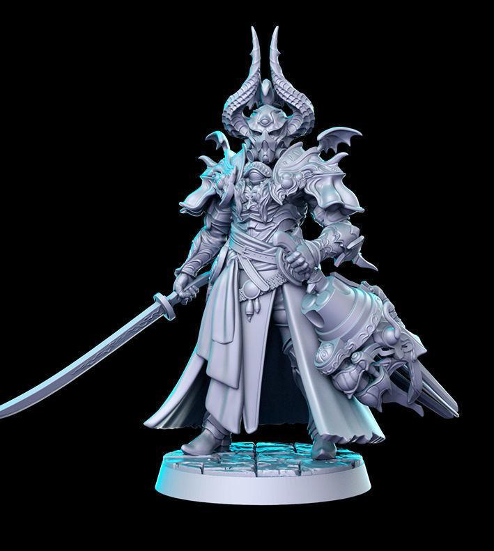 Zenos Final Fantasy 32mm Pre-supported
