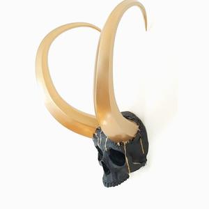 LOKI SKULL, WALL MOUNTED SCULPTURE, MARVEL