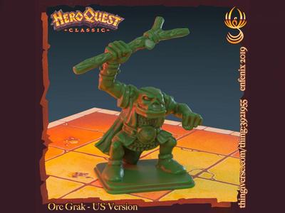HeroQuest - Orc GRAK US Edition