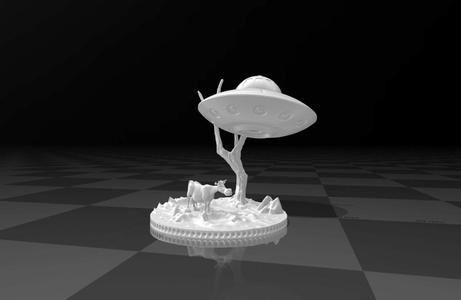 Alien Abduction - Electric Tealight Lamp