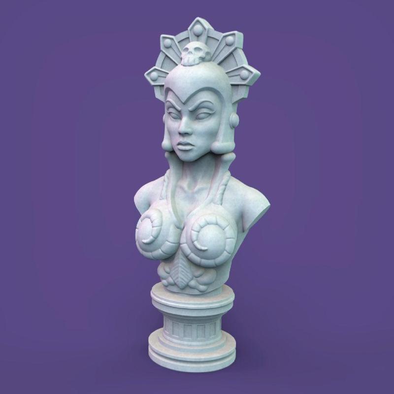 Evil Warrior Goddess Lyn Mini Bust
