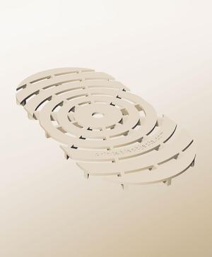 ADX96-7 Planter Drainer - Stand Mesh Screen Insert for Plant Pot 