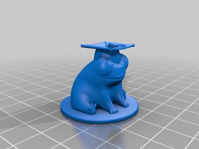  Fred The Frog but he's a Graduated Student